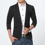 High Quality Cotton Luxury Men Blazer