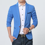 High Quality Cotton Luxury Men Blazer