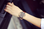 High Quality Leather Strap Women Watch