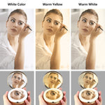 Women LED Foldable Makeup Mirror