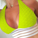 Women's Sexy  Full Cup sports Top